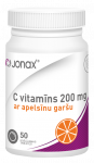 JONAX C vitaminas 200 mg kramtomosios tabletės, 50 vnt.