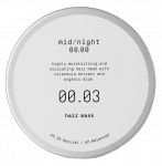 MIDNIGHT 00.03 pažeistiems plaukams plaukų kaukė, 200 ml