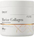 OSTROVIT Marine Collagen Black Currant milteliai, 500 g