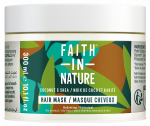 FAITH IN NATURE Coconut & Shea drėkinamoji plaukų kaukė, 300 ml