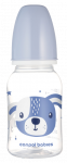 CANPOL BABIES Cute Animals mėlynas buteliukas, 120 ml