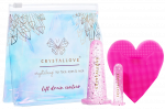 CRYSTALLOVE Face Cupping Set - Rose veido masažo rinkinys, 1 vnt.