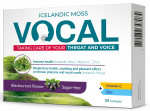 VOCAL  juodųjų serbentų skonio pastilės, 24 vnt.