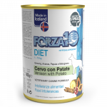 FORZA10  Diet, briediena su ryžiais, &scaron;unims &scaron;lapias maistas, 400 g