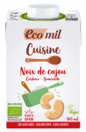 ECOMIL Bio Cuisine Cashew, anakardžių  kremas kulinarijai, 500 ml