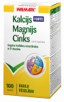WALMARK   Kalcis Magnis Cinkas Forte su vitaminu D tabletės, 100 vnt.
