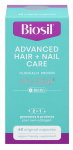 BIOSIL Advanced Hair+ Biotin kapsulės, 60 vnt.