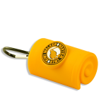 KIWI WALKER patogus, lengvas ir ry&scaron;kus, oranžinis &scaron;unų ekskrementų mai&scaron;elių laikiklis, 1 vnt.