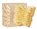 CRYSTALLOVE Butterfly Bamboo Agave Travel Size kūno &scaron;epetėlis, 1 vnt.