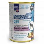 FORZA10 Diet, arkliena su ryžiais, &scaron;unims &scaron;lapias maistas, 400 g