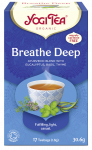 YOGI TEA Breathe Deep Bio arbatos mai&scaron;eliai, 17 vnt.