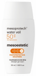 MESOESTETIC Mesoprotech Water Veil, riebiai arba mi&scaron;riai odai apsauginis kremas nuo saulės, 50 ml