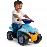 FEBER Quad su 6 V baterija Racy BLUEY Baterijomis varomas keturratis