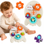 WOOPIE BABY 7-in-1 edukacinė raketos veiklos lenta