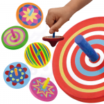 VIGA spalvingas medinis vilkelis 1 vnt.