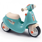 Smoby Blue Ride-on Vaiki&scaron;kas balansinis dviratis su tyliais ratukais