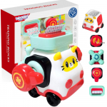WOOPIE BABY Manipuliacinis konstruktorius Montessori Automobilis Kačiukas 2