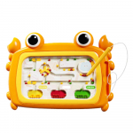 WOOPIE Montessori magnetinė lenta Krabų labirintas Oranžinė