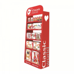 CLASSIC WORLD medinė vitrina parduotuvei, 1,80m