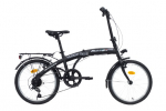 Sulanktomas dviratis 20" Bottari MODENA, juodas