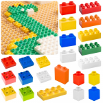 MASTERKIDZ STEM statybinių kaladėlių rinkinys, 135 vnt.