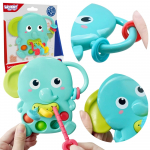 WOOPIE BABY Montessori sensorinis dramblio kramtukas 4in1.