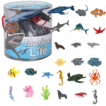 WOOPIE Set of Sea Animals Figures 33 pcs.