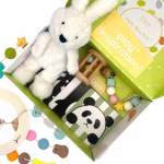 CLASSIC WORLD dovanų dėžutė &bdquo;Welcome BOX&ldquo; Pirmieji žaislai 0-6 mėn.