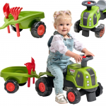 FALK Claas 470 Arion Paspiriamas traktorius su priekaba + smėlio komplektu