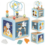 TOOKY TOY Medinis veiklos kubas, Rū&scaron;iavimo labirintas