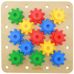 MASTERKIDZ Gears &ndash; susikurkite savo mechanizmą - Montessori lenta