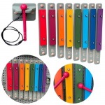 MASTERKIDZ sieniniai cimbolai, ksilofonas, muzikos instrumentai, STEM lentos priedai