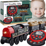 WOOPIE elektinis traukinukas - Retro 4vnt.