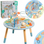 CLASSIC WORLD medinis veiklos stalas &bdquo;Sea Life&ldquo; muzikinis ir edukacinis