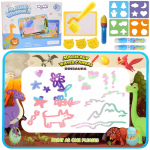 WOOPIE stebuklingas vandens kilimėlis XXL skaičių antspaudai 100x80 cm