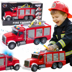 WOOPIE Interaktyvus gaisrinės automobilis su vandens pur&scaron;kimo funkcija