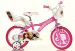 Vaiki&scaron;kas dviratis 16" BARBIE Dino bakes rožinis