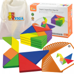 VIGA Tangram medinis loginis žaidimas-dėlionė FSC