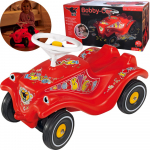 BIG Bobby Car Classic Ride-On Paspiriama ma&scaron;inėlė LED ap&scaron;vietimas su garso signalu