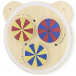 VIGA Toys medinė spalvų Montessori lenta