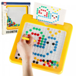 Magnetinės montessori lentos ta&scaron;kai geltoni