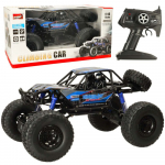 RC vik&scaron;rinis laipiojimo automobilis 1:10 4WD 48cm mėlynos spalvos