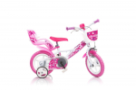 Vaiki&scaron;kas dviratis 12" Dino Bikes LITTLE HEART