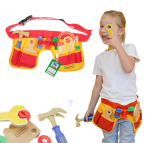MASTERKIDZ Medinių įrankių diržas 12vnt.