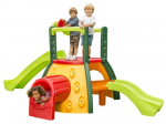 Little Tikes Super Monkey Grove 2in1 žaidimų aik&scaron;telė su čiuožykla