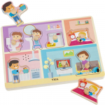 Viga Toys Dėlionė su garsais - Kasdienė veikla