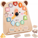 CLASSIC WORLD Montessori Me&scaron;kiuko laikrodis, 3in1