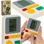 Elektroninių arkadinių žaidimų ne&scaron;iojamoji konsolė balta