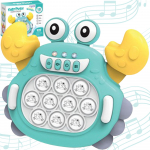 WOOPIE POP IT Elektroninis antistresinis arkadinis žaidimas &bdquo;Žaliasis krabas&ldquo;