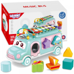 WOOPIE BABY muzikinis rū&scaron;iavimo automobilis su cimbolais